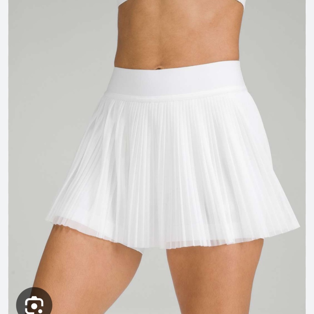 Lululemon mesh pleats tennis skirt